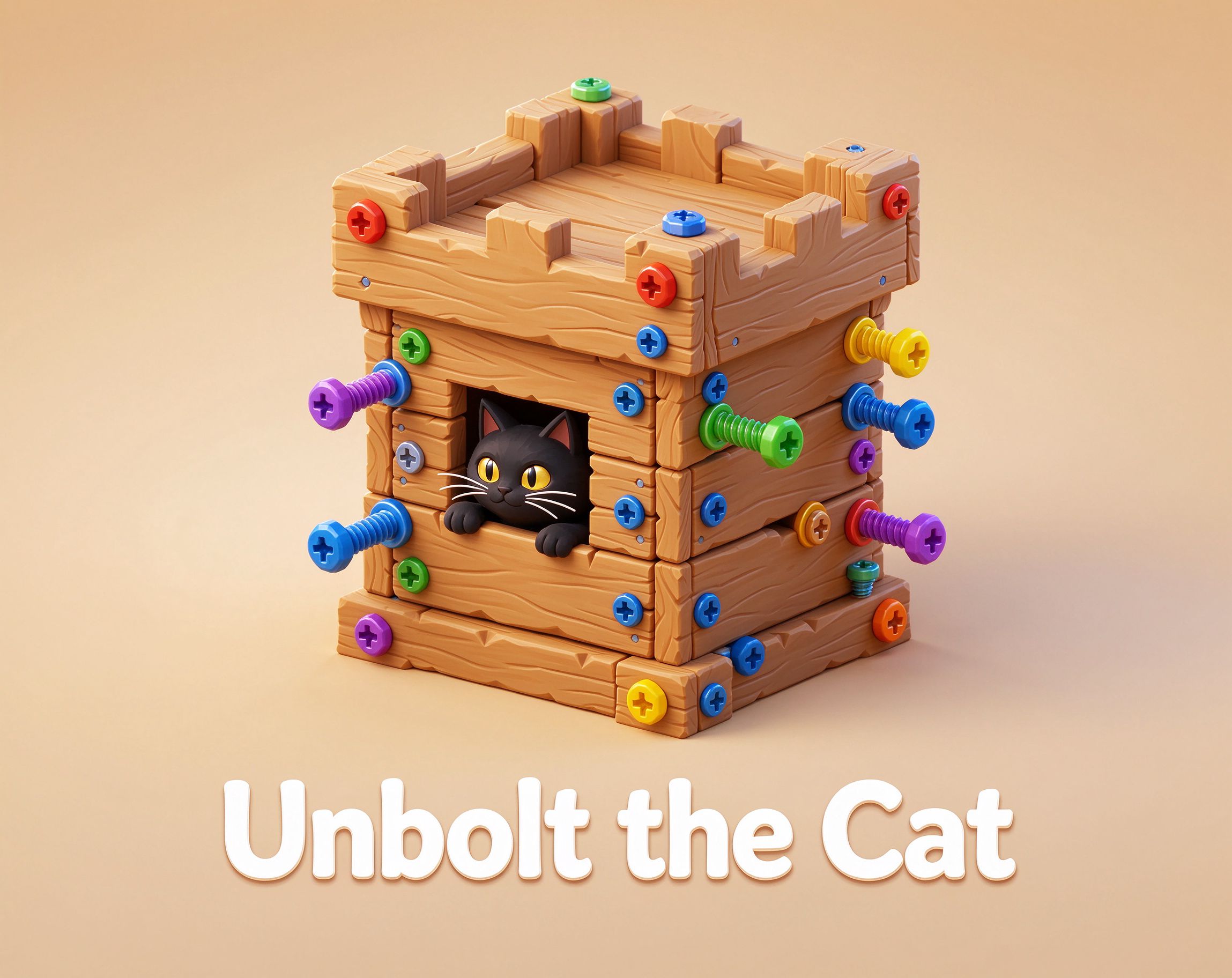 Unbolt the Cat — cover provided by hugcosmos on itch.io